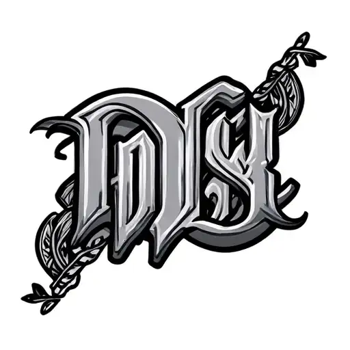 D Money Lettering