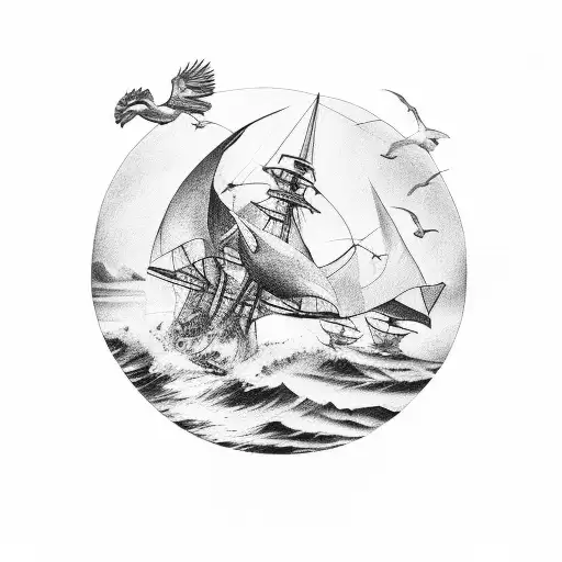 Aegean Sea With Turkey And Greece