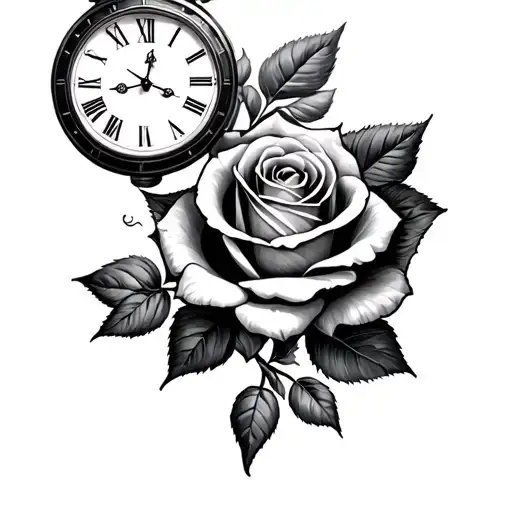 2 Clocks And Rose