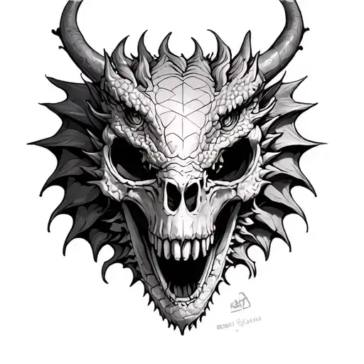 Dragon Skull And Time