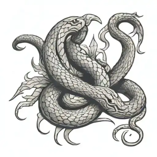 Snake Killer By Sword Surrounded