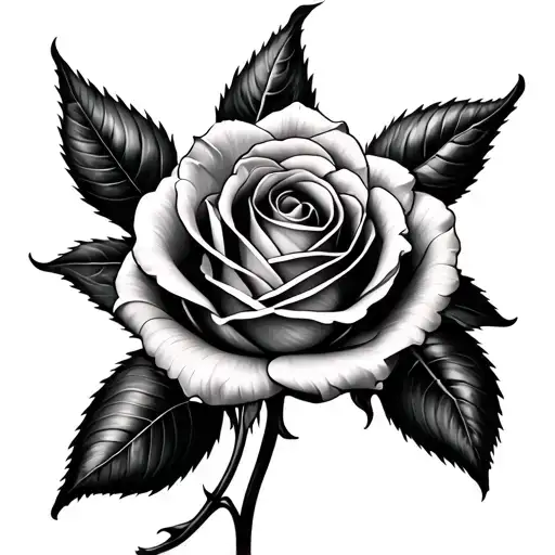 Rose And Tulip Flower