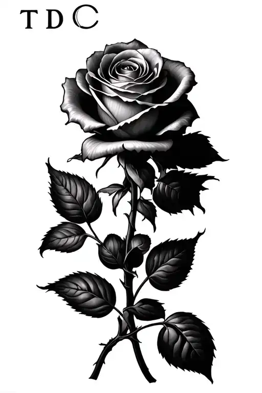 Rose With Initial Tdr