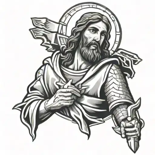 Bricklayer And Jesus