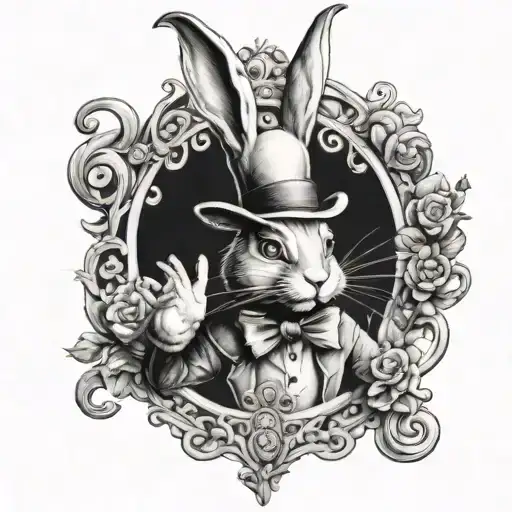 Alice In Wonderland Rabbit Scary