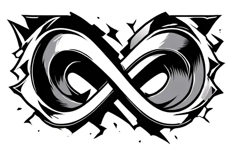 Broken Infinity Symbol