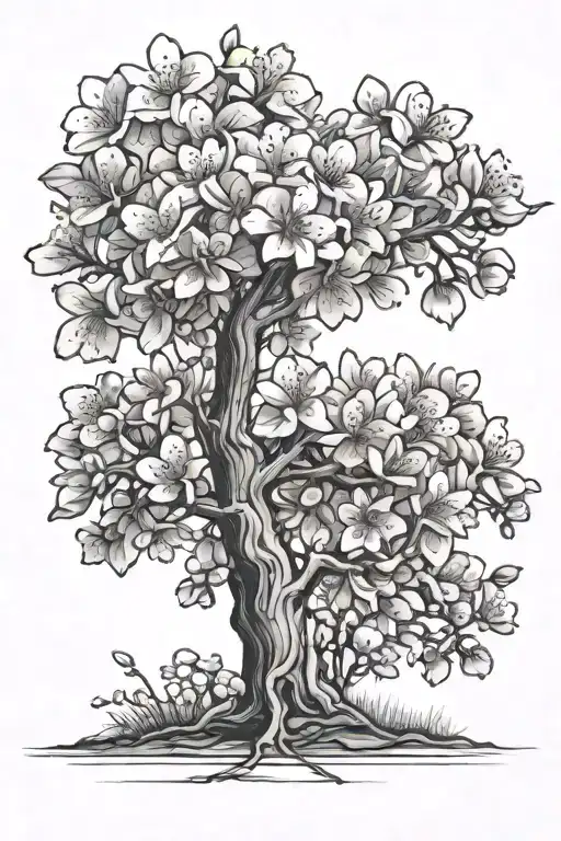Apple Blossom Tree