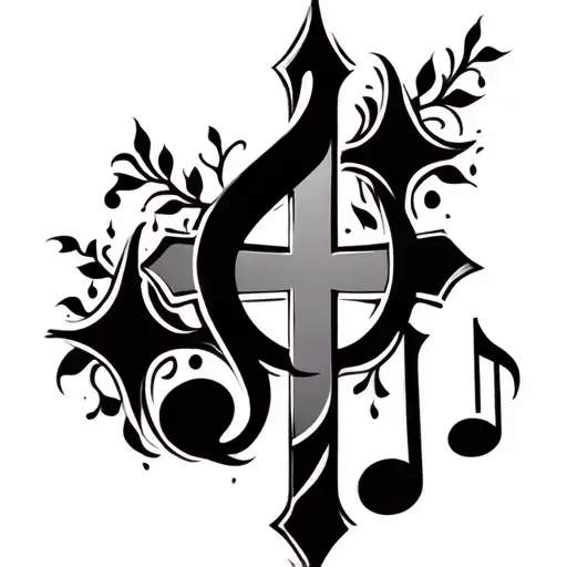 Celtic Cross Music Notes