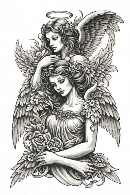 Sister Angel Wings