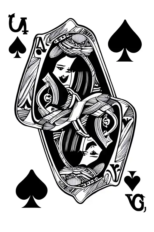 Ace Of Spades Card