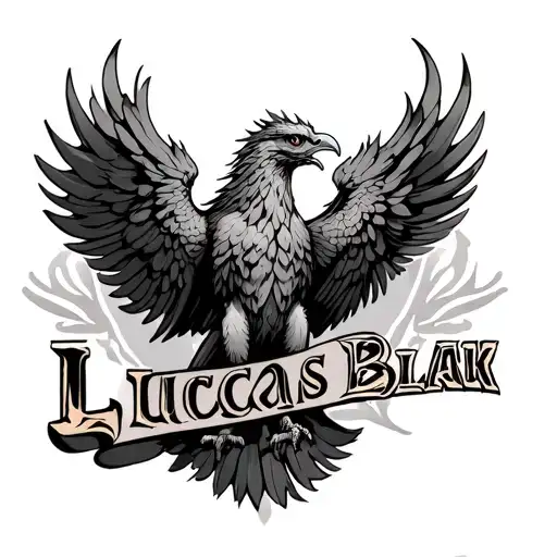 Phoenix With The Name Lucas