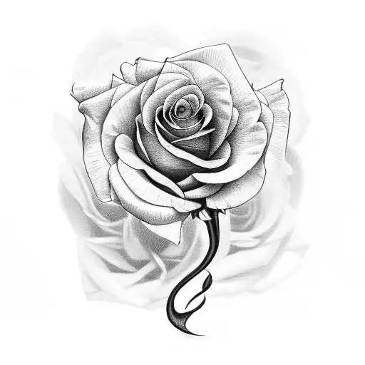 Rose And Carnation Bouquet In The Shape Of A Uterus