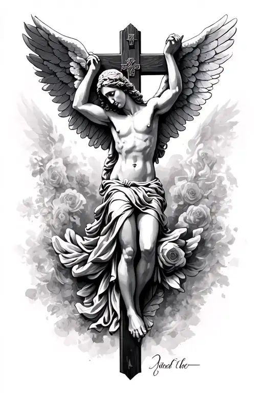 Crucifix Angel