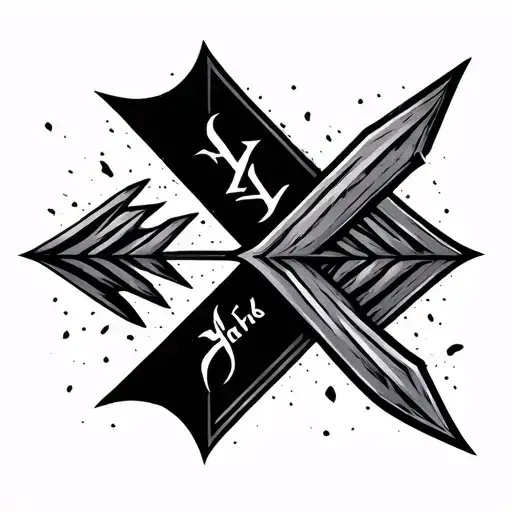 Arrow From The Name Yarik