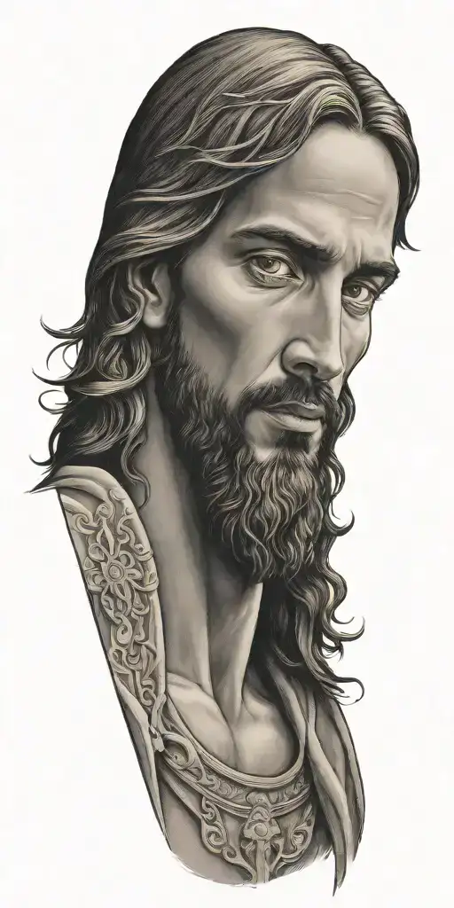 Big Brown Eyes Jesus