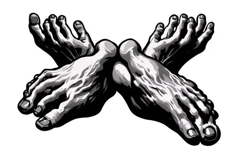 Foot Fetishism Symbol