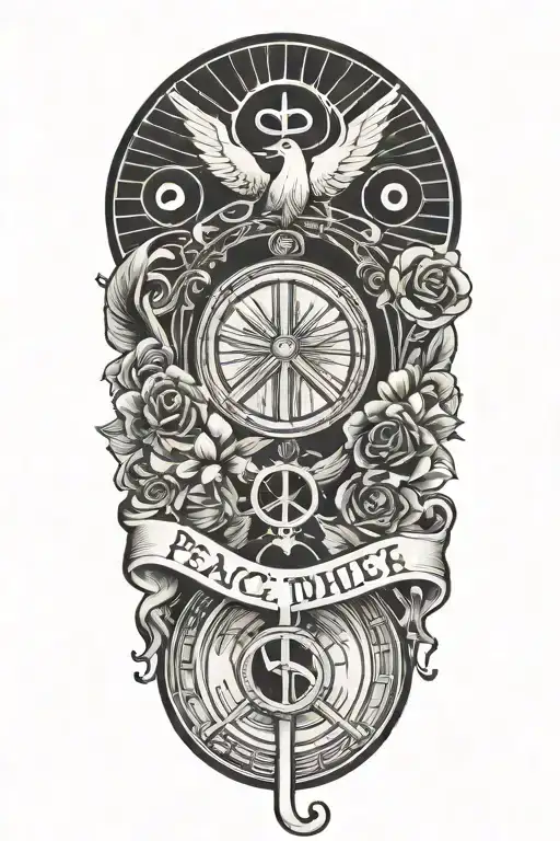 Music Peace Travel Inspired Design