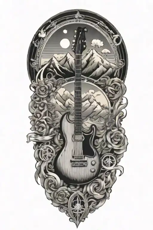 Music Peace Mountain Inspired