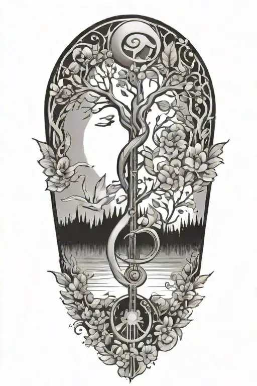 Music Peace Nature Inspired