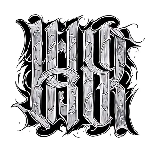 Two Word Ambigram Generator