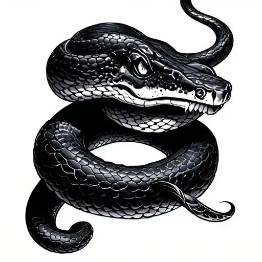 Inky Cap Snake Wrapping