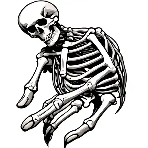 Skeleton In Hand