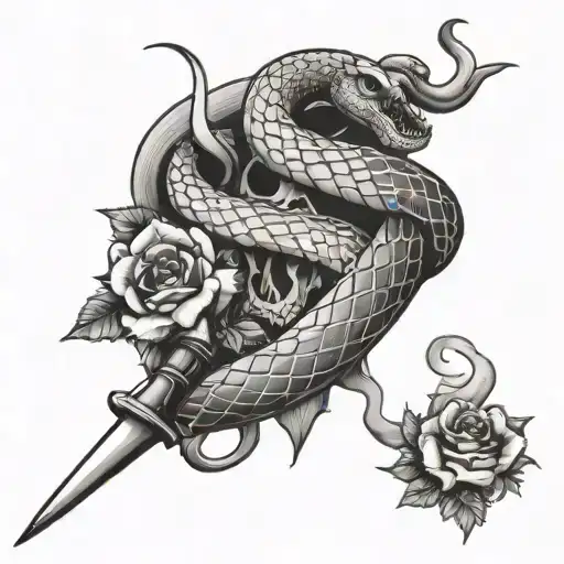 The Dagger Pierces The Snake