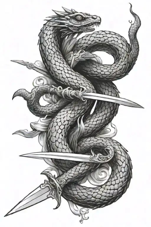 The Serpent That Pierces The Sword
