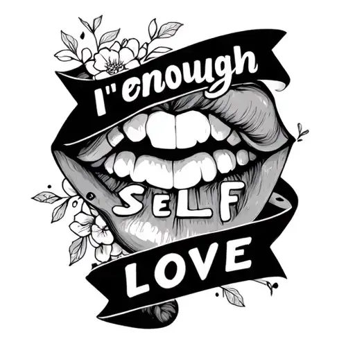 I'm Enough Self Love Design
