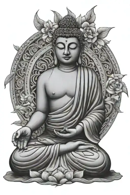 Buddha Meditating
