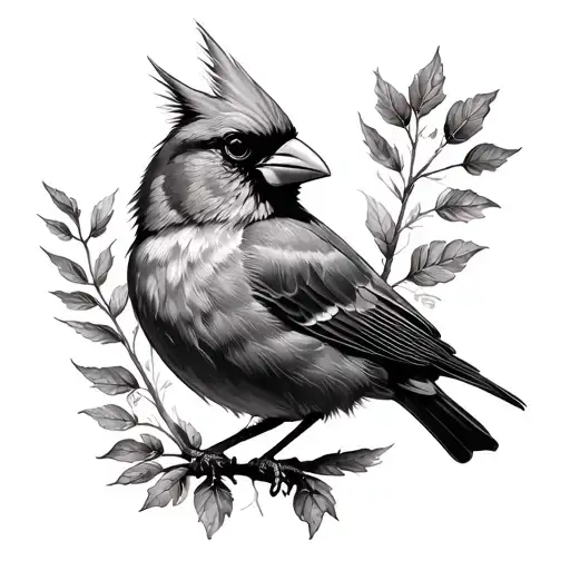 Cardinal And Psalm 23