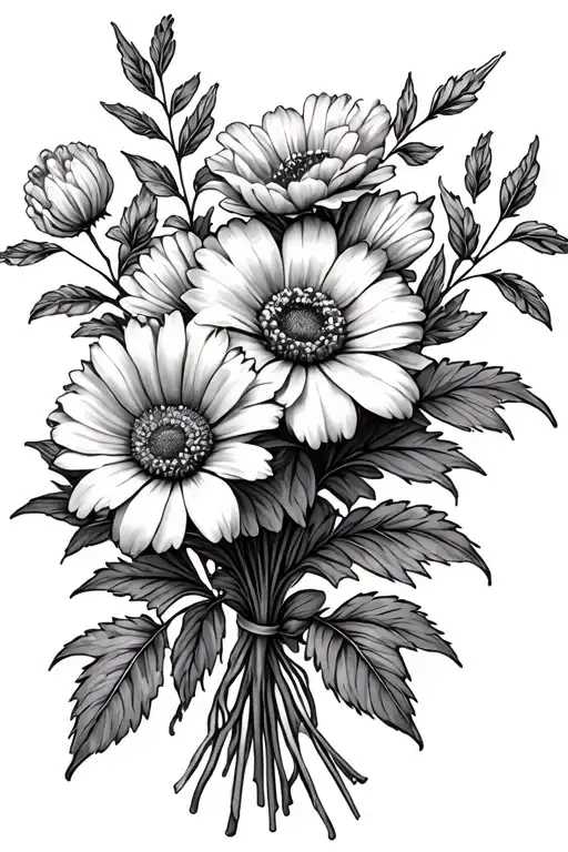 Birth Flower Bouquet