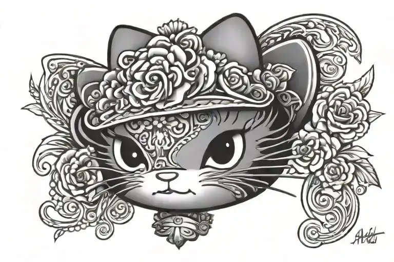 Chicano Mexican Hello Kitty