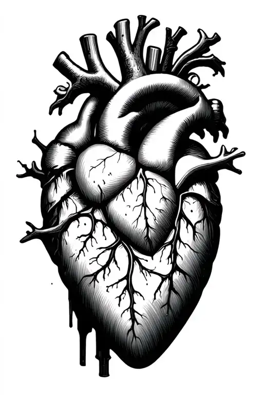 Anatomic Bleeding Heart Space Theme