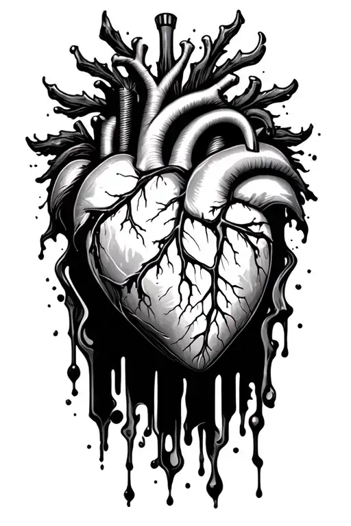 Anatomic Bleeding Heart Space Theme