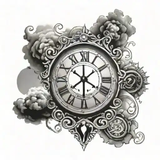 Sky And 9-27-24 In Roman Numerals