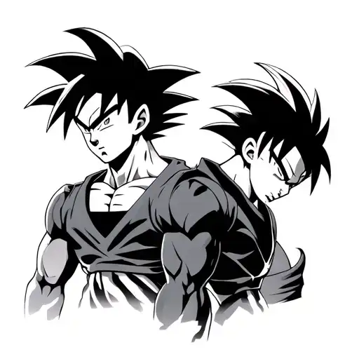 Goku Y Vegeta Dragon Ball