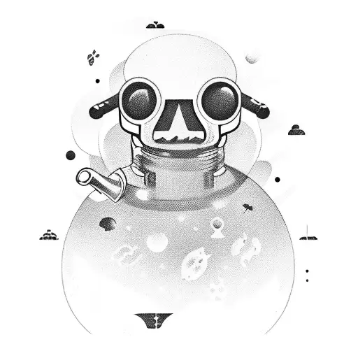 Bartender In The Space With Animales