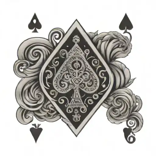 Jack Of Spades Playing Card
