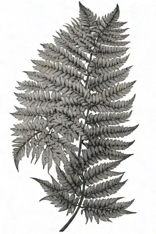 Botanic Fern Leaf