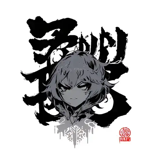 Pain Shinra Tensei Frase In Kanki Tattoo