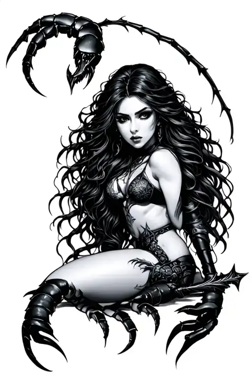Scorpio Sorceress Sexy