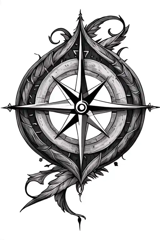 Compass Rose Intertwined