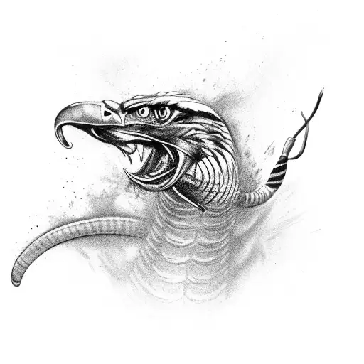 King Cobra American Eagle Fighting