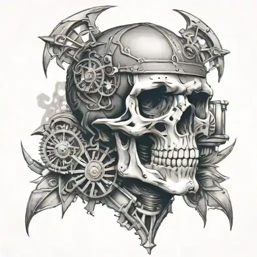 Steampunk Skull