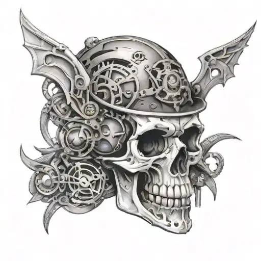 Steampunk Skull