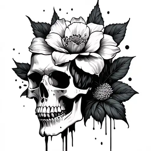 Blood Skull Flower