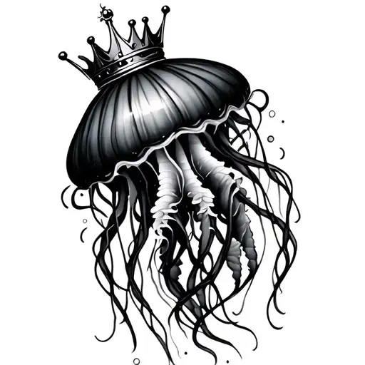 Jellyfish With A Crown