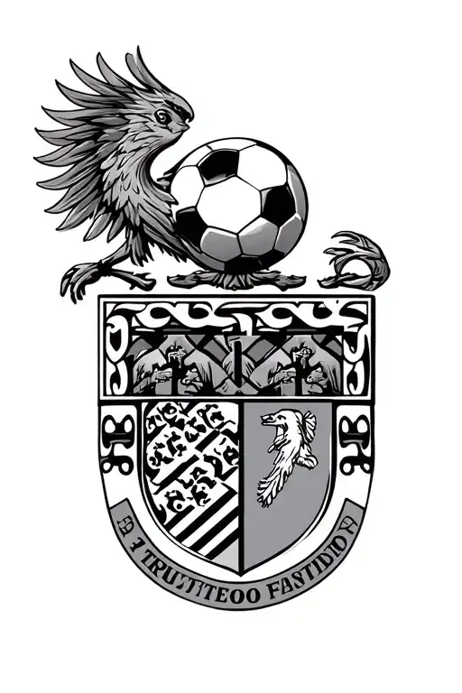 Soccer Mixed Frankfurt Coat Of Arms 1980