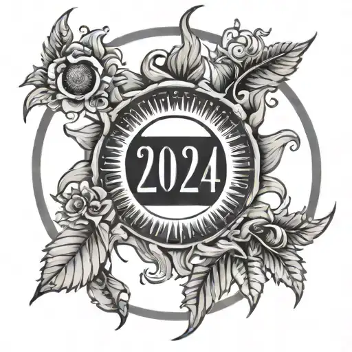 The Sun With The Date 2024